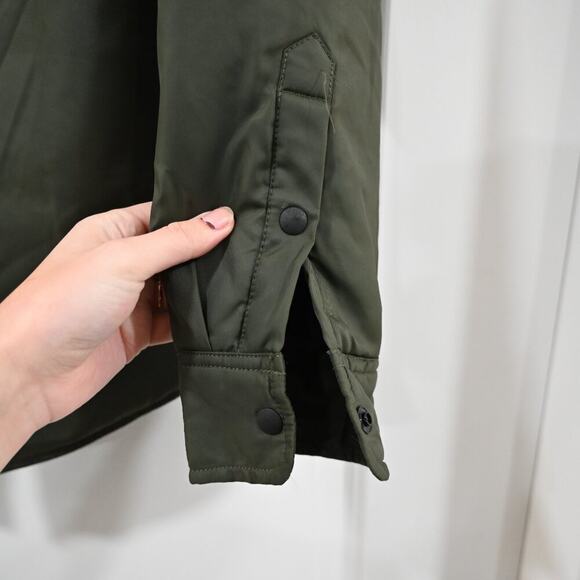 Outerknown Small Forest Green Evolution Econyl Shacket for Men - Picture 8 of 9
